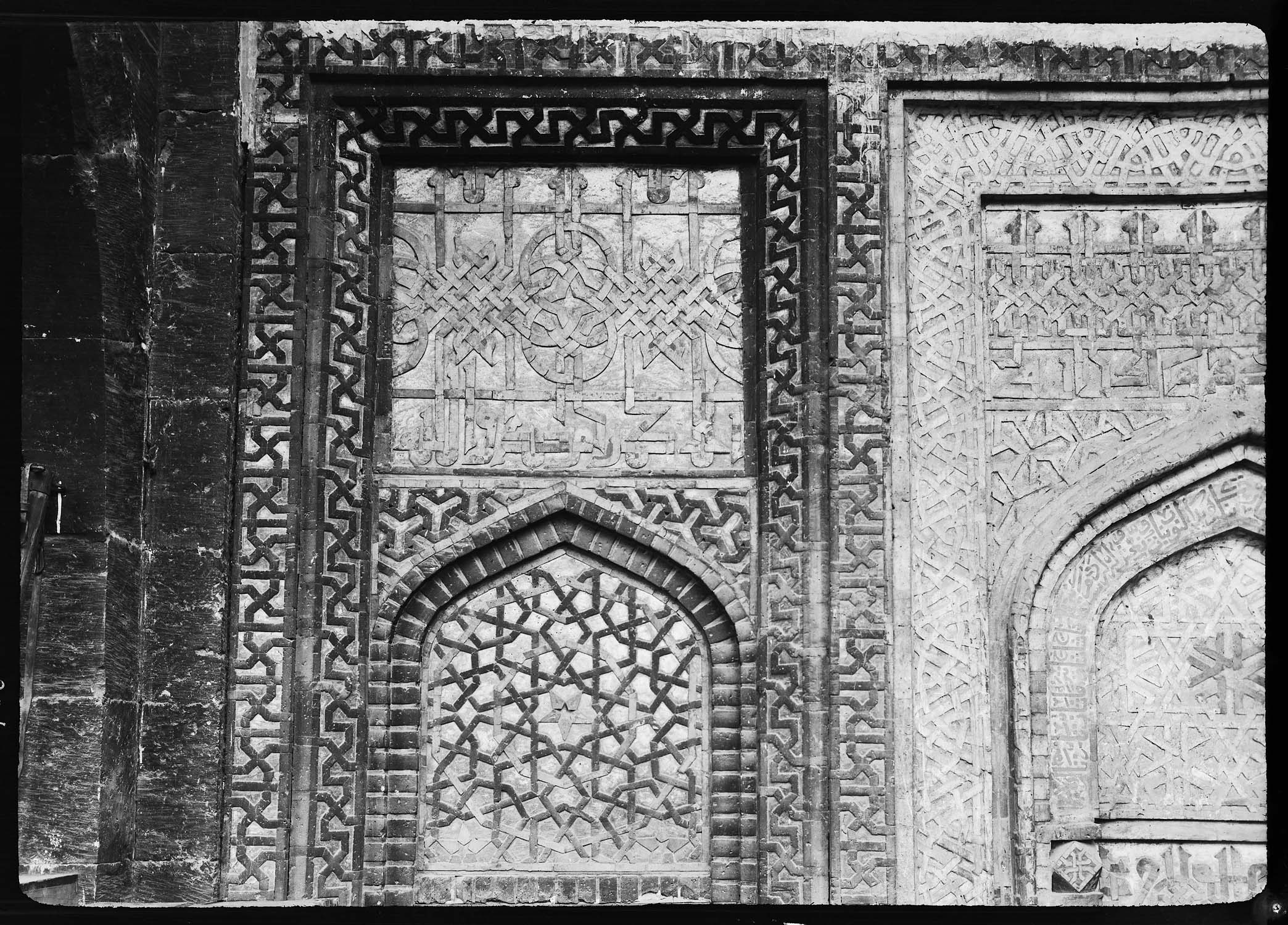 Détail de l'ornementation du tombeau du sultan